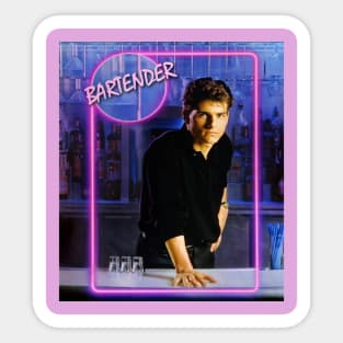 Tom Cruise Bartender Sticker